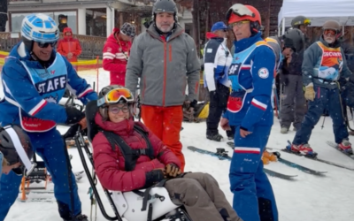 Aux Saisies, la journée « Remonte la pente » redonne accès au ski aux personnes atteintes de sclérose en plaques