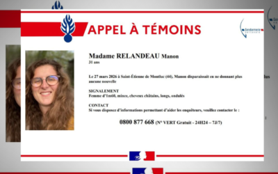 Disparition de Manon en Loire-Atlantique : un appel à témoins lancé, son compagnon est parti en Algérie avec leur bébé