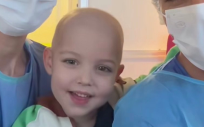Le petit Elio atteint d’une leucémie : son père annonce une excellente nouvelle