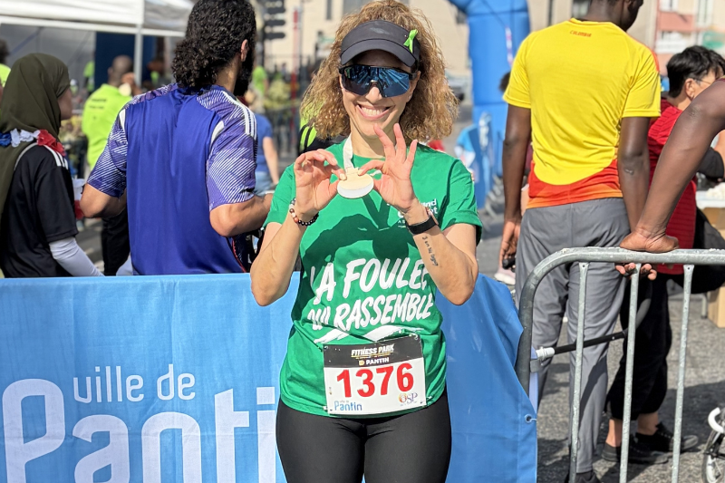 Greffée du cœur, Aziza court 3 km dix ans après