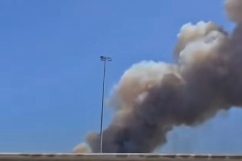 Incendie près de Bordeaux : vols retardés à l’aéroport – Capture d’écran vidéo