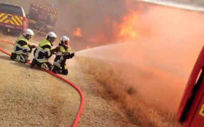 Incendies en Gironde : l’épuisement gagne les pompiers après plusieurs jours de lutte