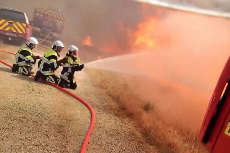 Incendies en Gironde : l’épuisement gagne les pompiers