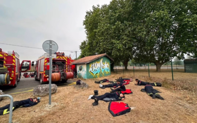 Incendies en Gironde : 93 sapeurs-pompiers blessés depuis le début des feux